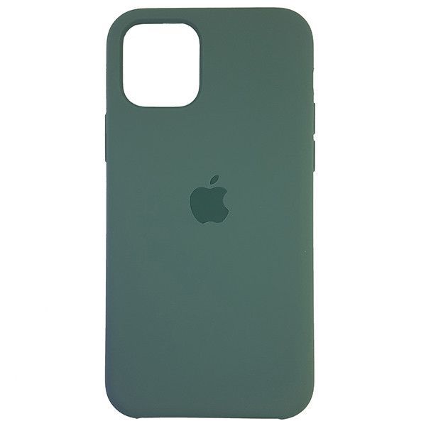 Чехол Copy Silicone Case iPhone 11 Pro Wood Green (58)