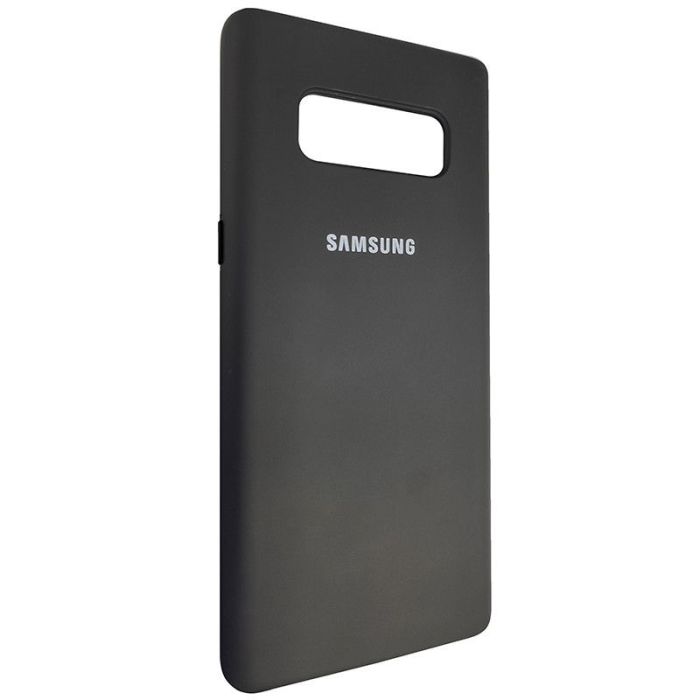 Чохол Silicone Case for Samsung Note 8 Чорний (18)