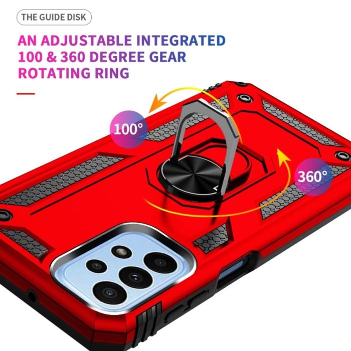 Чохол Cosmic Robot Ring for Samsung Galaxy A23 4G Red