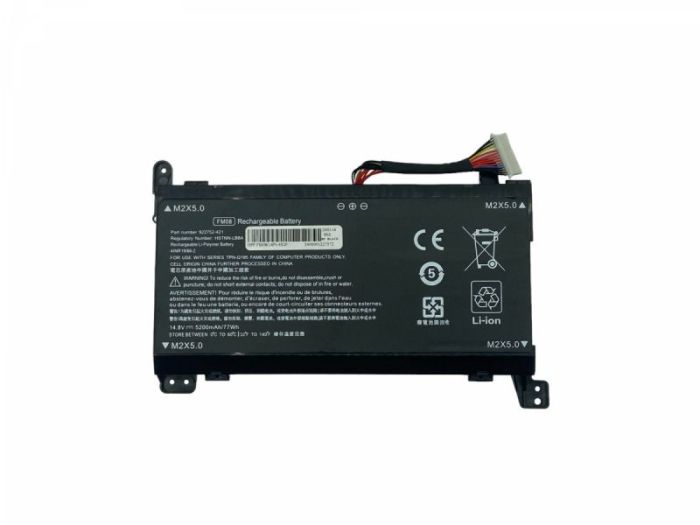 Аккумуляторная батарея для ноутбука HP FM08 Omen 17-AN013TX 12Pin 14.8V Black 4400mAh OEM