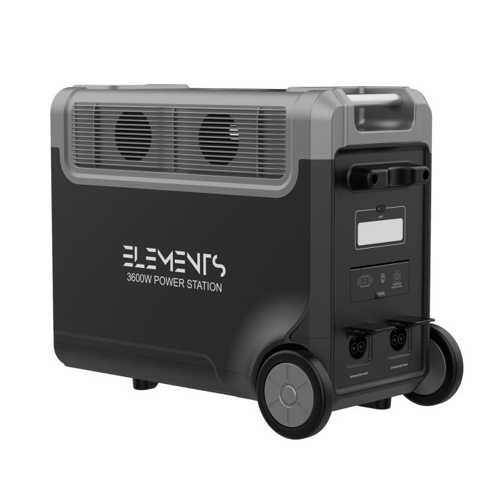 Зарядна станція ELEMENTS ULTRA+ 3600W 11520Wh (PPS-3600DBG/2)