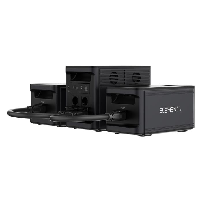 Зарядная станція ELEMENTS PRO TWIN 1800W 4608Wh (PPS-1800DBG/2)