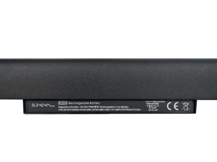 Батарея Elements MAX для HP Probook 430 G3 440 G3 14.8V 2600mAh чорна/сіра (RO04-4S1P-2600)