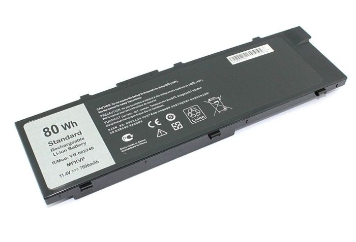 Акумулятор для ноутбука  Dell 0FNY7 Precision 15 7520 11.4V Black 7000mAh OEM