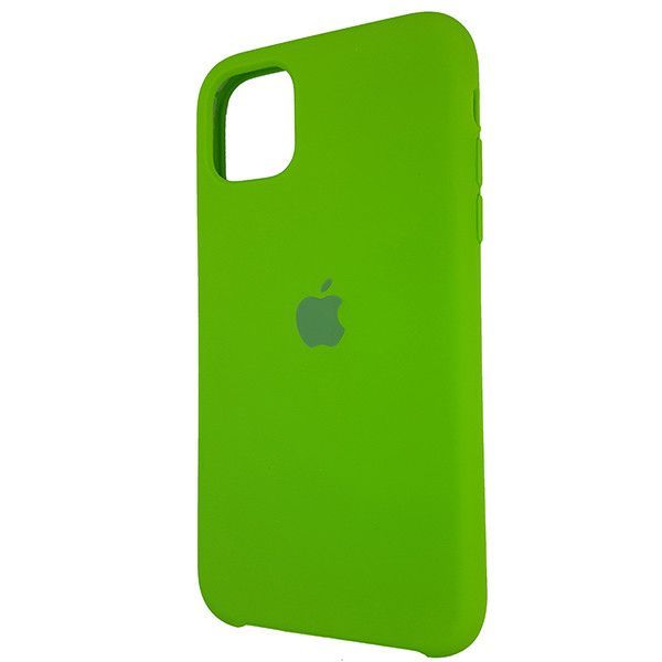 Чехол Copy Silicone Case iPhone 11 Pro Green (31)