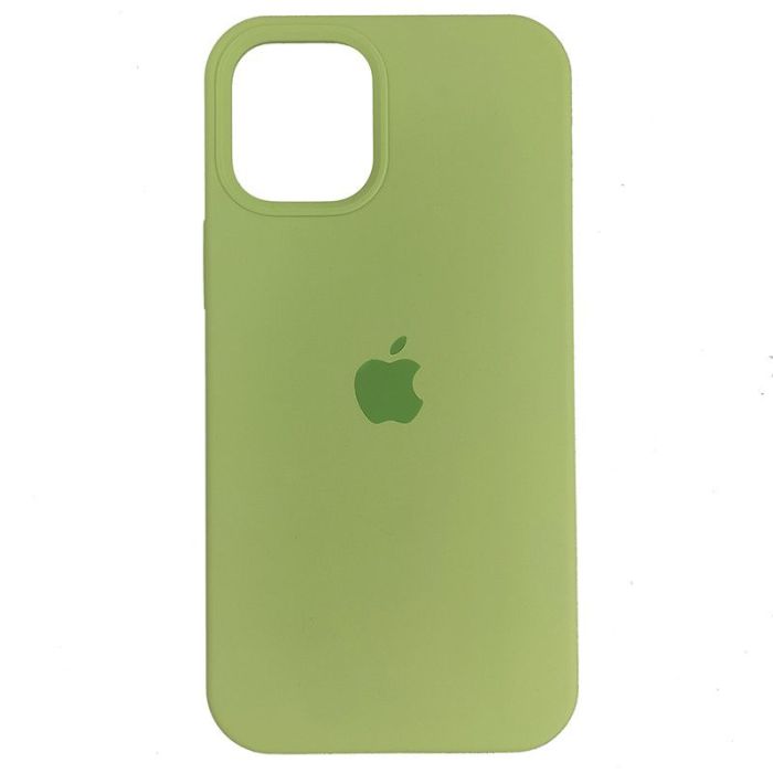 Чехол Copy Silicone Case iPhone 12 Mini Mint (1)