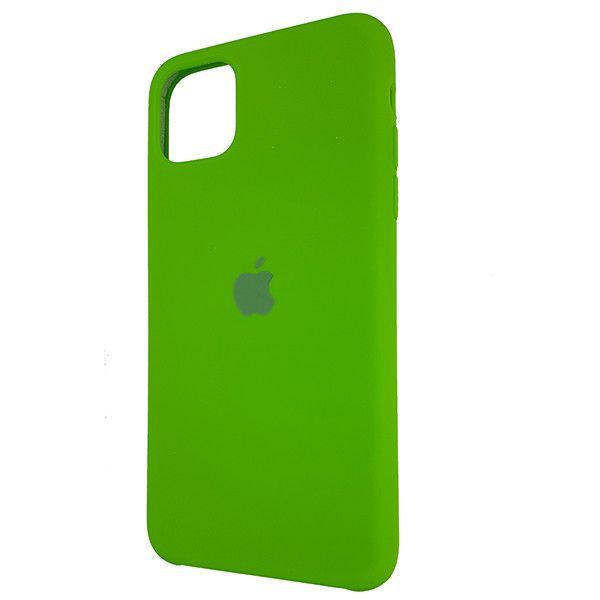 Чехол Copy Silicone Case iPhone 11 Pro Max Green (31)