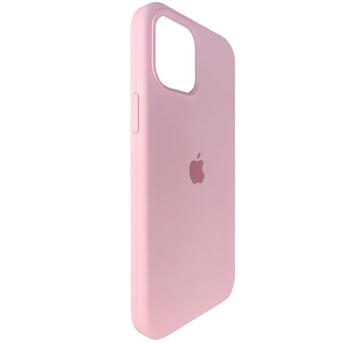 Чехол Copy Silicone Case iPhone 12 Pro Max Light Pink (6)
