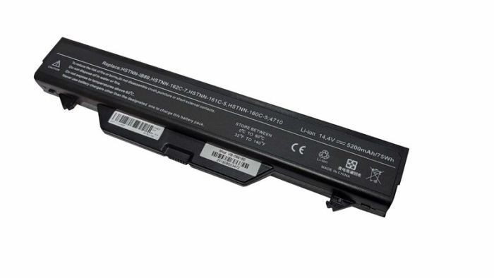 Акумулятор для ноутбука  HP Compaq HSTNN-IB89 ProBook 4510s 14.4V Black 5200mAh OEM
