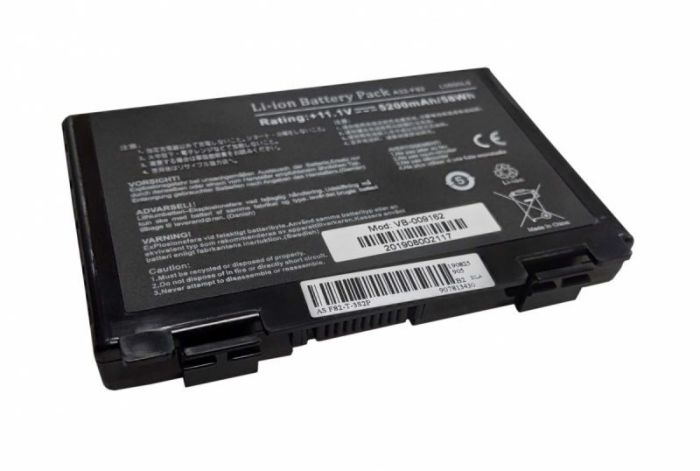 Акумулятор для ноутбука Asus A32-F82 F52 11.1V Black 5200mAh OEM