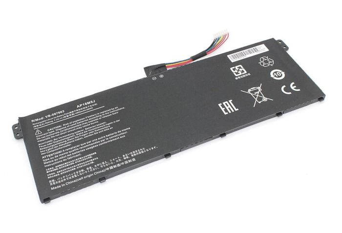 Акумулятор для ноутбука Acer AP16M5J 3 A315-21 7.4V Чорний 4800mAh OEM