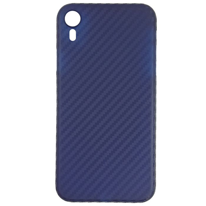 Чохол Anyland Carbon Ultra thin для Apple iPhone XR Blue