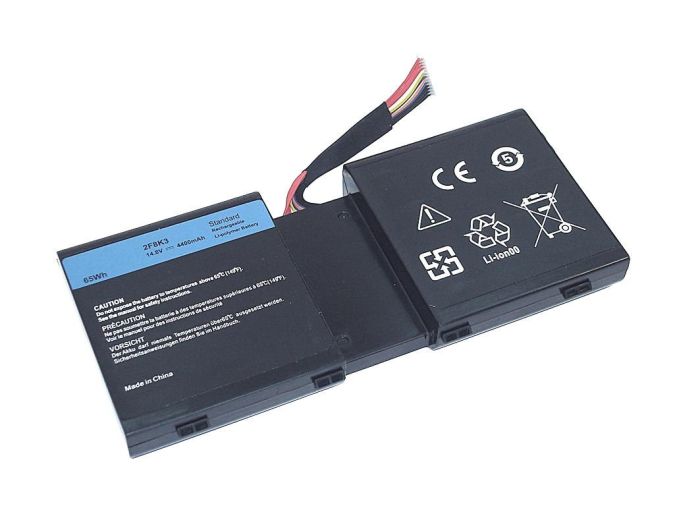 Аккумулятор для ноутбука Dell 2F8K3 Alienware 17 R1 14.8V Black 4400mAh OEM