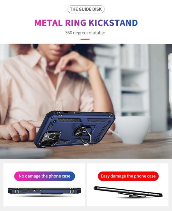 Чохол Cosmic Robot Ring for Apple iPhone 11 Blue