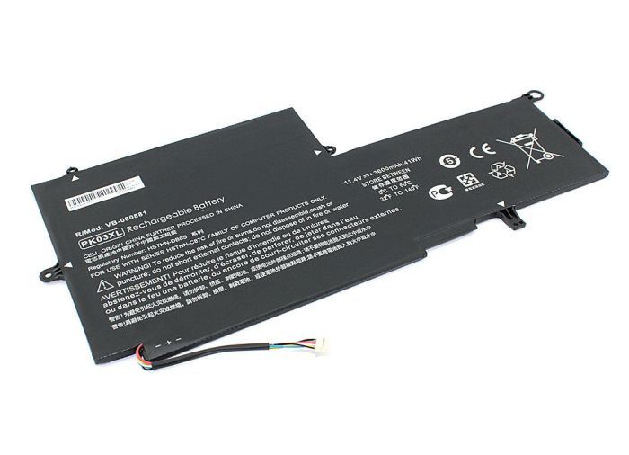 Акумулятор для ноутбука  HP PK03XL Spectre Pro x360 11.4V Чорний 3600mAh OEM