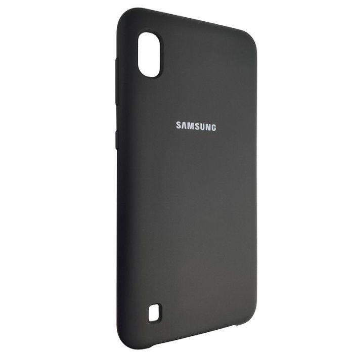 Чохол Silicone Case for Samsung A10 Чорний (18)