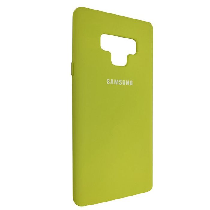 Чохол Silicone Case for Samsung Note 9 Sun Yellow (43)