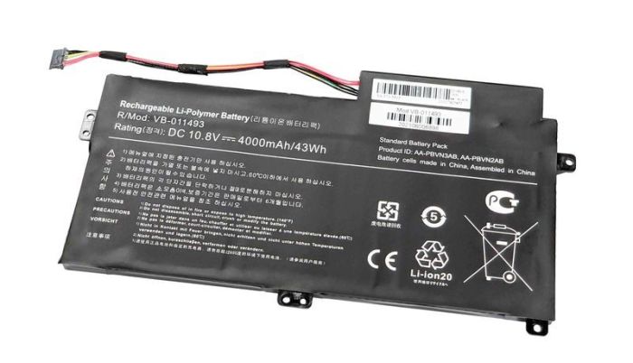 Аккумулятор для ноутбука Samsung AA-PBVN3AB 370R5E 11.1V Black 3780mAh OEM