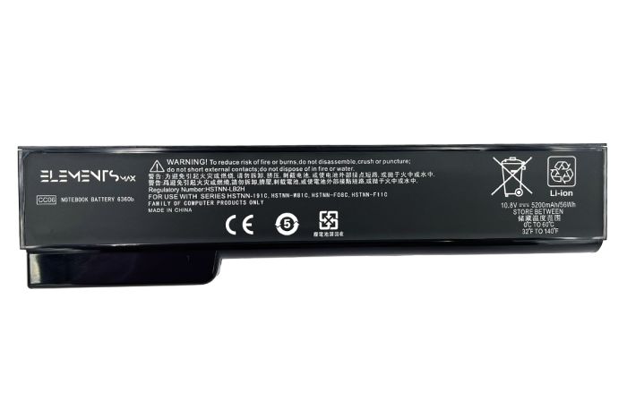 Батарея Elements MAX для HP EliteBook 8460 8560 ProBook 6360 6460 6560 10.8V 5200mAh (6360B-3S2P-5200)