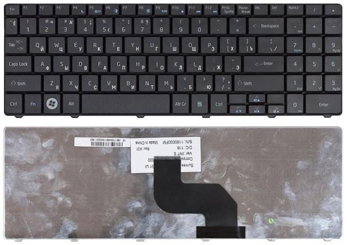 Клавіатура для ноутбука Acer Aspire (5334, 5516, 5517, 5532, 5534, 5541, 5732) eMachines