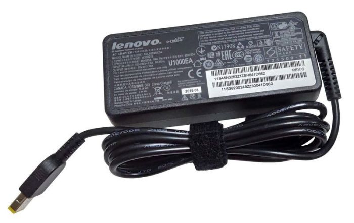 Блок живлення для ноутбука Lenovo 65W 20V 3.25A Yoga 45N0262 OEM