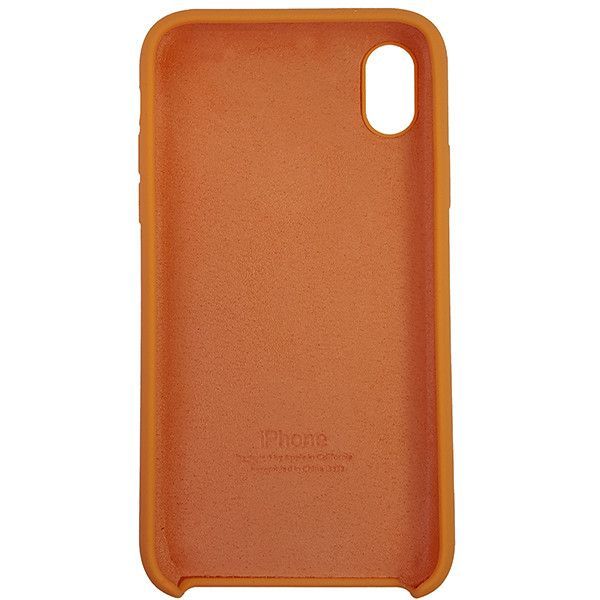 Чехол Copy Silicone Case iPhone XR Papaya (56)