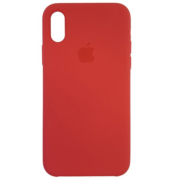 Чехол Copy Silicone Case iPhone X/XS Red Raspberry (39)