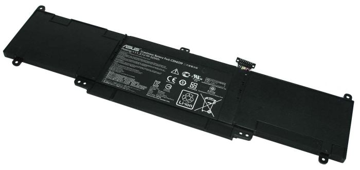 Акумулятор для ноутбука Asus C31N1339 UX303 11.31V Чорний 4400mAh Orig