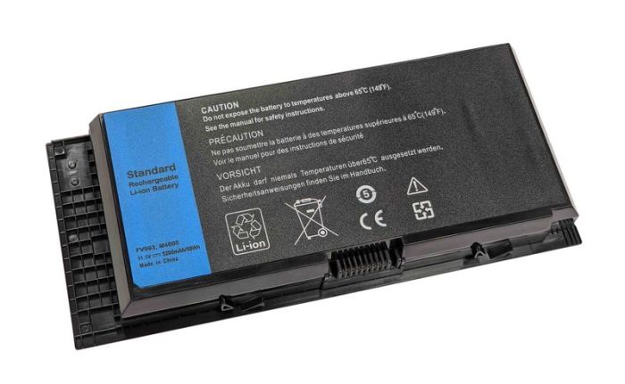 Акумулятор для ноутбука  Dell FV993 Precision M4600 11.1V Чорний 5200mAh OEM