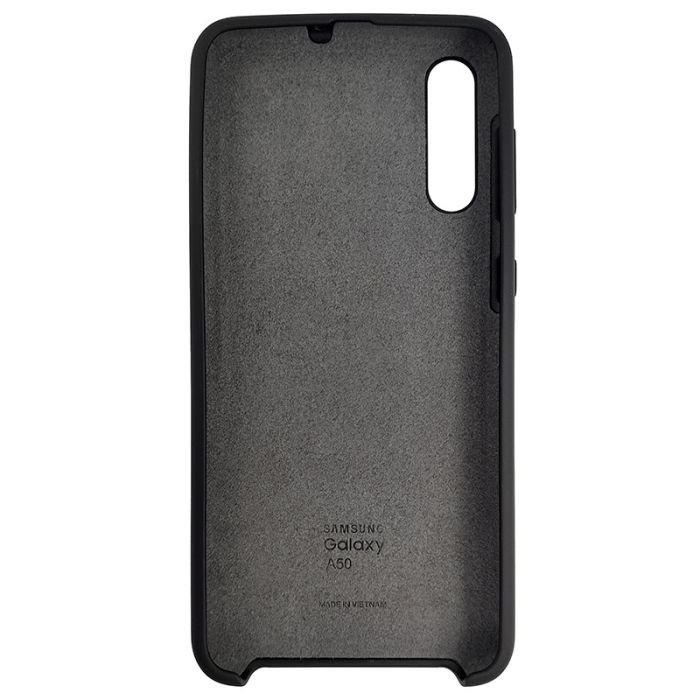 Чохол Silicone Case for Samsung A50 Black (18)