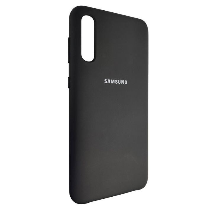 Чохол Silicone Case for Samsung A50 Black (18)