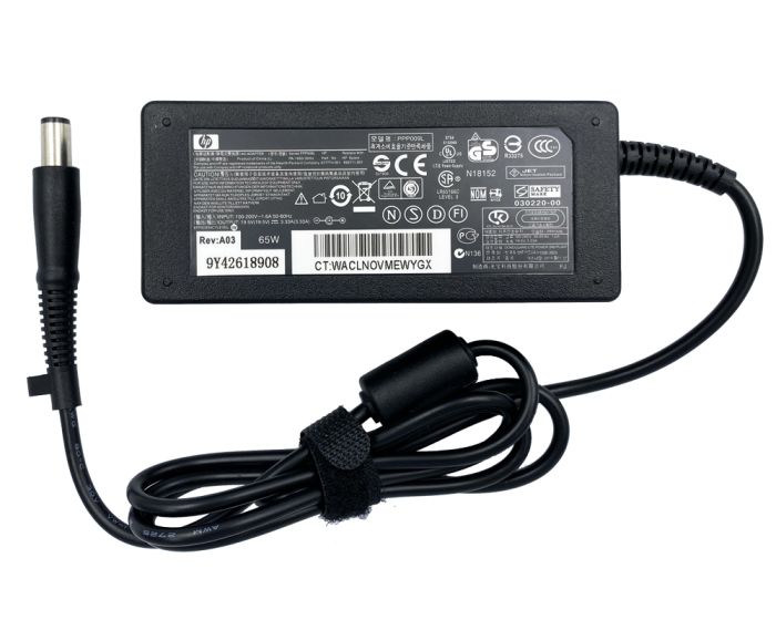 Блок живлення для HP 19.5V 3.33A 65W 7.4*5.0 pin High Copy (677774-002)