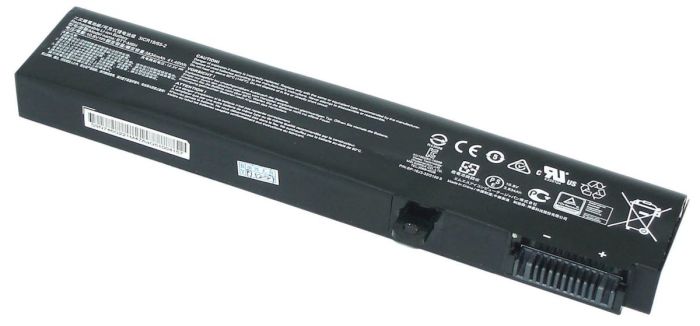 Батарея для ноутбука MSI BTY-M6H GE62 10.8V Чорний 4730mAh Orig