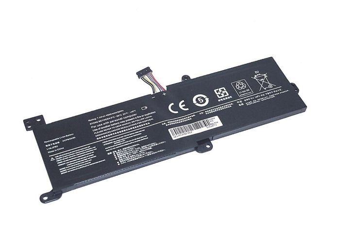 Акумулятор для ноутбука Lenovo L16L2PB1 Ideapad 320 7.4V Black 4050mAh OEM