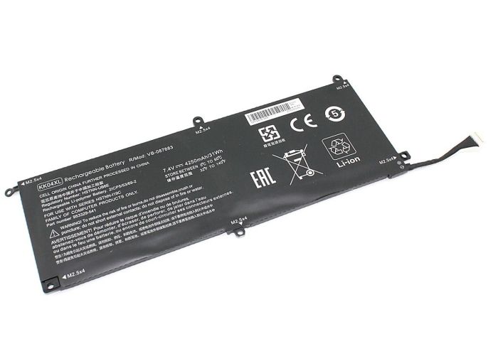 Акумулятор для ноутбука  HP KK04XL Pro Tablet x2 612 G1 7.4V Чорний 4250mAh OEM
