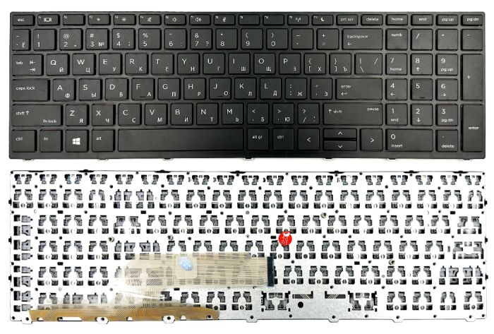 Клавіатура HP ProBook 450 G5 455 G5 470 G5 чорна тип A1 High Copy (L01028-261)