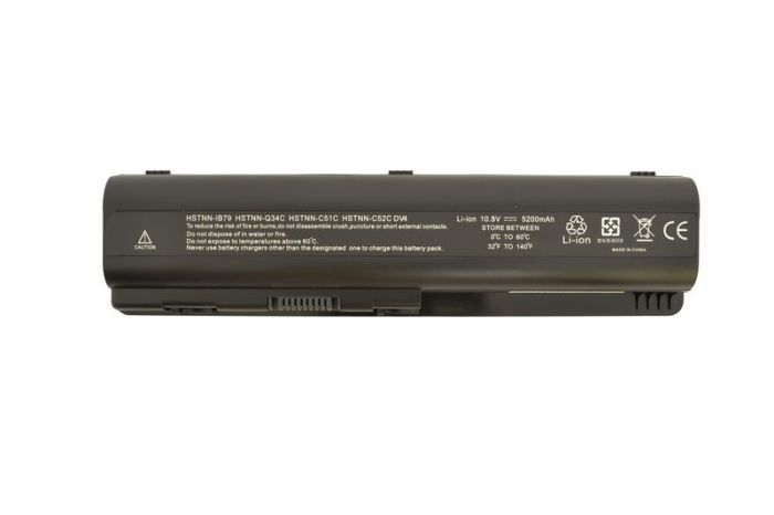 Аккумулятор для ноутбука HP Compaq HSTNN-IB79 Pavilion DV6 10.8V Black 5200mAh OEM