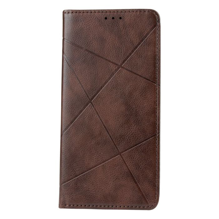 Чохол-книжка Business Leather для Xiaomi Poco X4 Pro/Redmi Note 11 Pro Колір Бордо