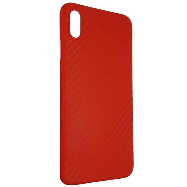 Чехол Anyland Carbon Ultra thin для Apple iPhone XS Max Red