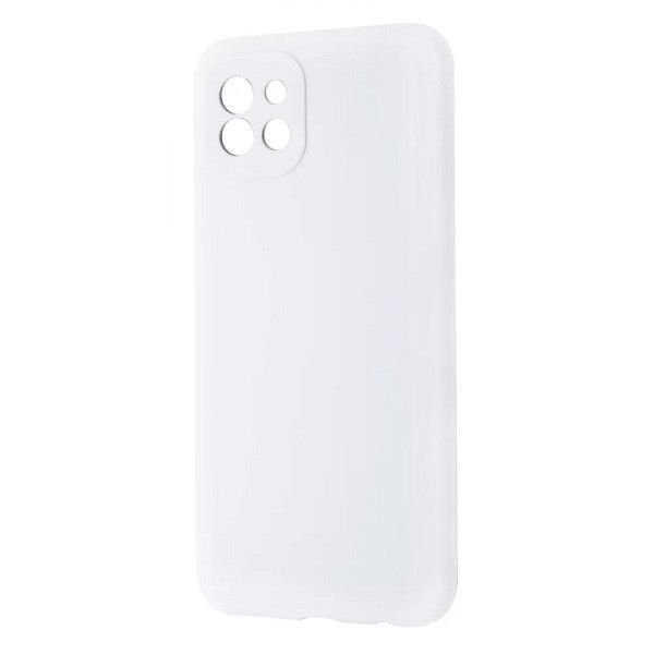 Чехол Silicone Case for Samsung A03 (A035F) White (9)