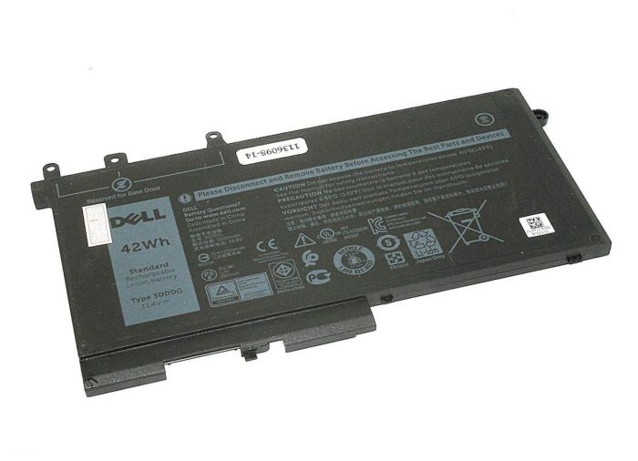 Аккумулятор для ноутбука Dell 3DDDG Latitude 5280 11,4V Black 4254mAh Orig