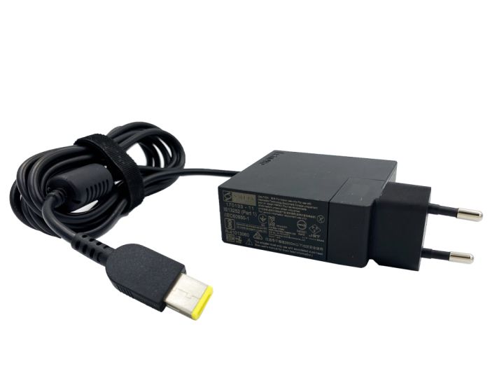 Блок живлення Lenovo 20V 3.25A 65W USB Square Travel + USB Original PRC (SA10N72224)