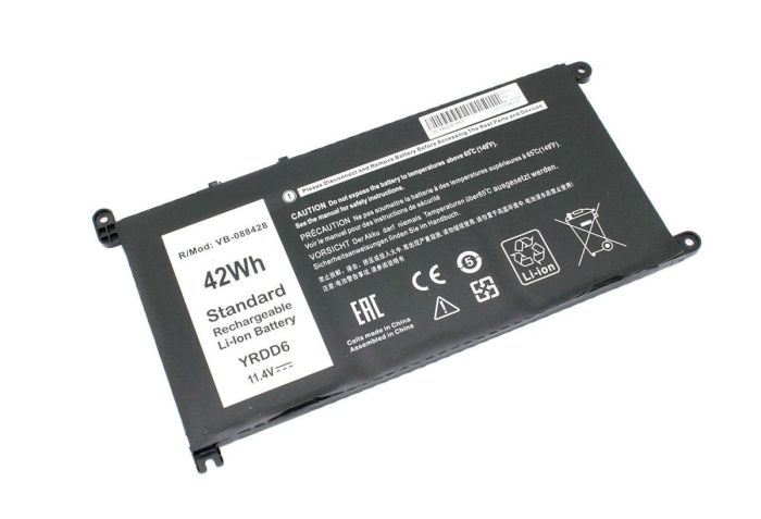 Акумулятор для ноутбука Dell YRDD6 Inspiron 14Z-5482 11.4V Black 3600mAh OEM