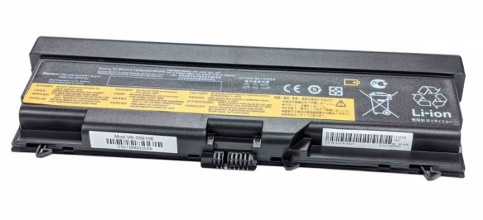 Посилений акумулятор для ноутбука Lenovo 42T4235 ThinkPad T430 10.8V Black 7200mAh OEM