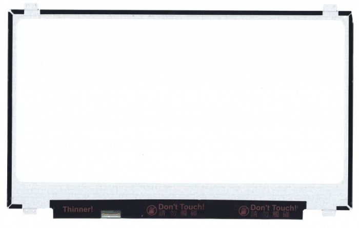 Матрица для ноутбука 17,3", Slim (тонкая), 30 pin eDP (снизу слева), 1600х900, Светодиодная (LED), крепления сверху\снизу, матовая, AU Optronics (AUO), B173RTN02.1