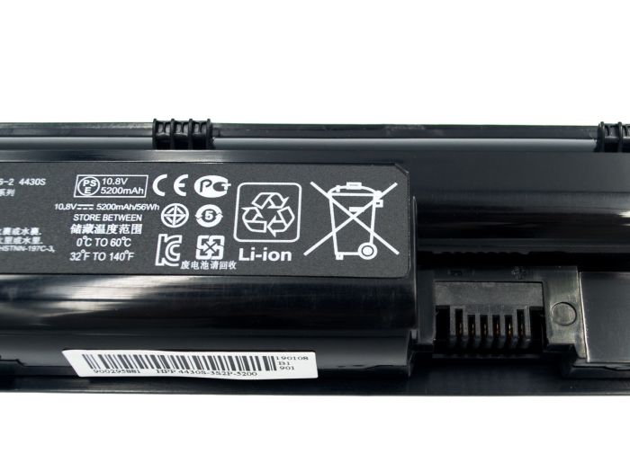 Батарея Elements MAX для HP ProBook 4330s 4331s 4430s 4431s 4435s 4436s 4530s 4535s 10.8V 5200mAh (4430S-3S2P-5200)