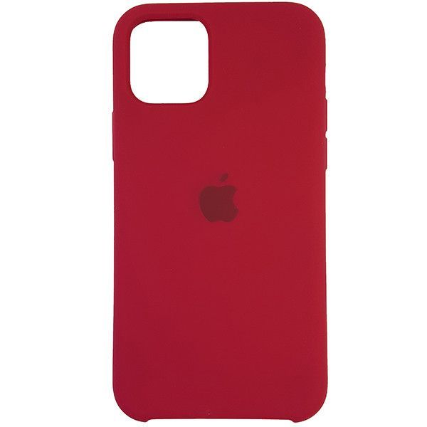 Чехол Copy Silicone Case iPhone 11 Pro Rose Red (36)