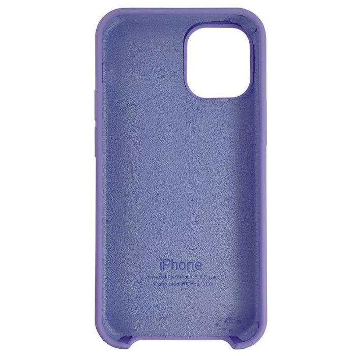 Чехол Copy Silicone Case iPhone 12 Mini Light Violet (41)