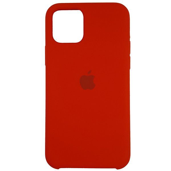 Чехол Copy Silicone Case iPhone 11 Pro Red (14)