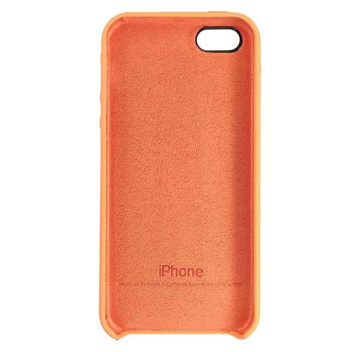 Чехол Copy Silicone Case iPhone 5/5s/5SE Papaya (56)